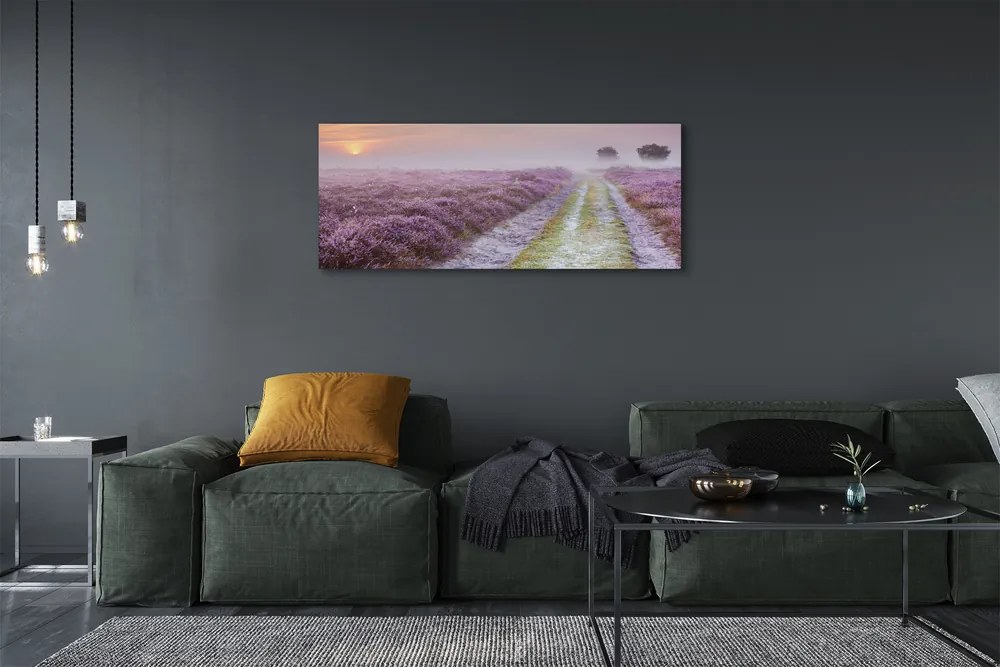 Obraz na płótnie Pole Wrzosów