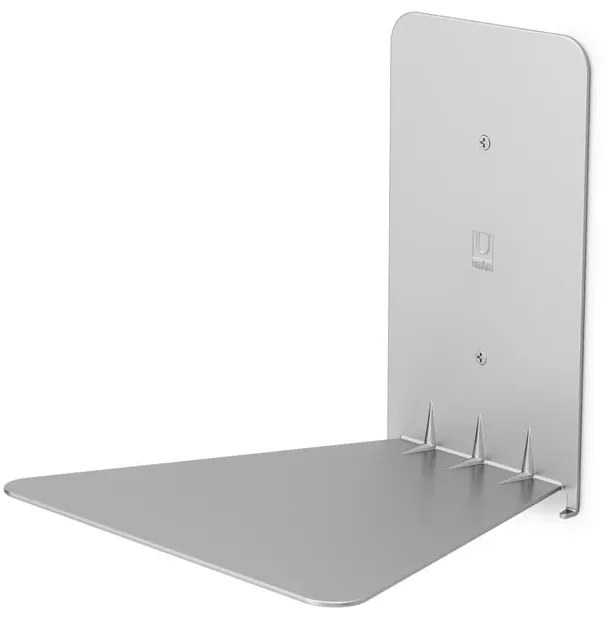 Srebrne metalowe półki zestaw 3 szt. 14 cm Conceal – Umbra