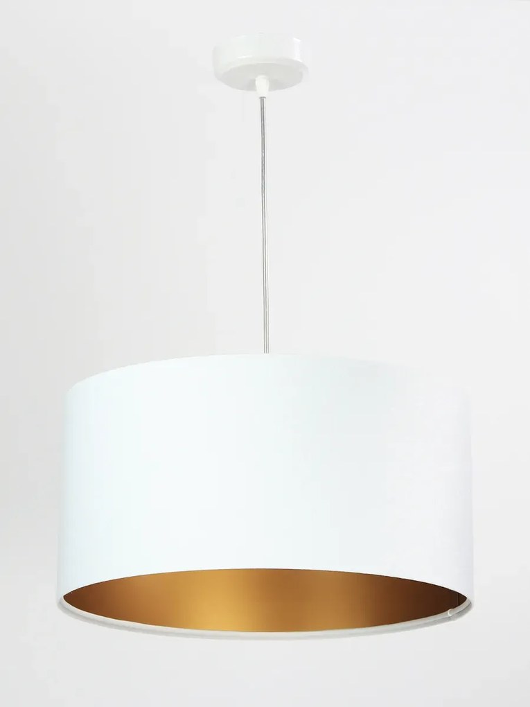 Lampa wisząca HOME 40 biała/złota BPS KONCEPT