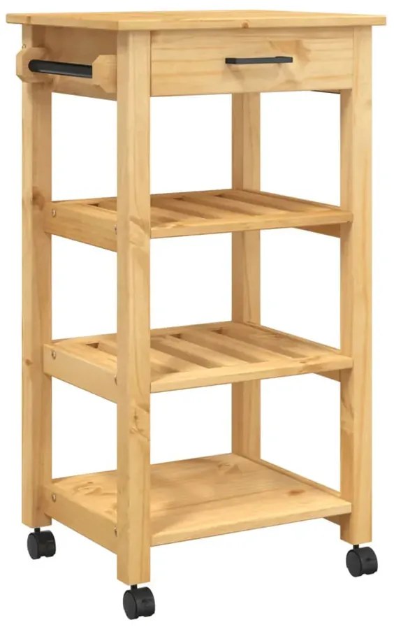 Wózek kuchenny z drewna sosnowego L7-A87