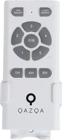 Nowoczesny wentylator sufitowy czarny z pilotem zintegrowanym LED - Vifte