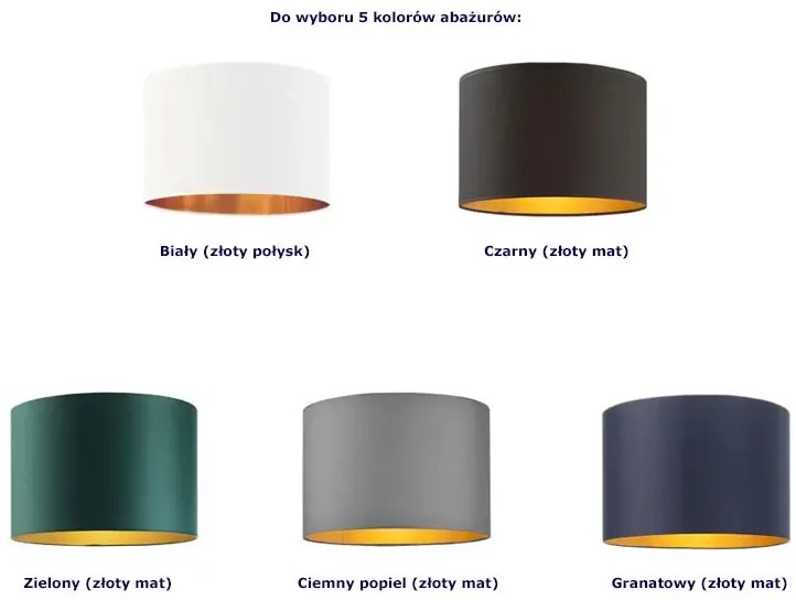 Lampa wisząca z trzema zwisami na stalowym stelażu - C4-G39