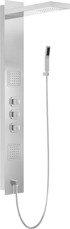 Mexen Savio zestaw prysznicowy podtynkowy, chrom - 7605-03-00