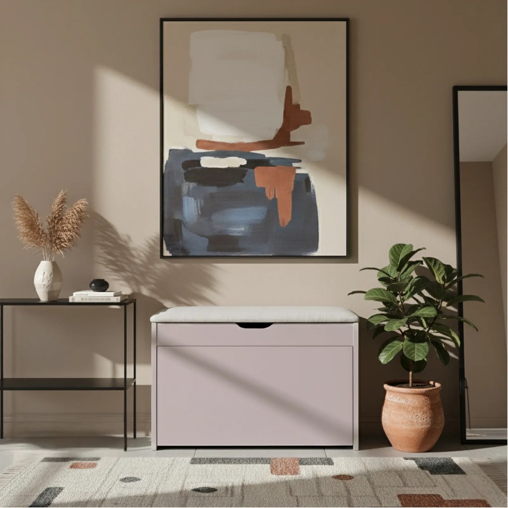 Szafka na buty z siedziskiem i wysuwanymi półkami VAULT, 57 x 30 x 53 cm