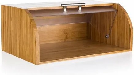 Pojemnik na pieczywo Banquet BRILLANTE z bambusa,40,5 x 27 x 17 cm, z plastikową pokrywką