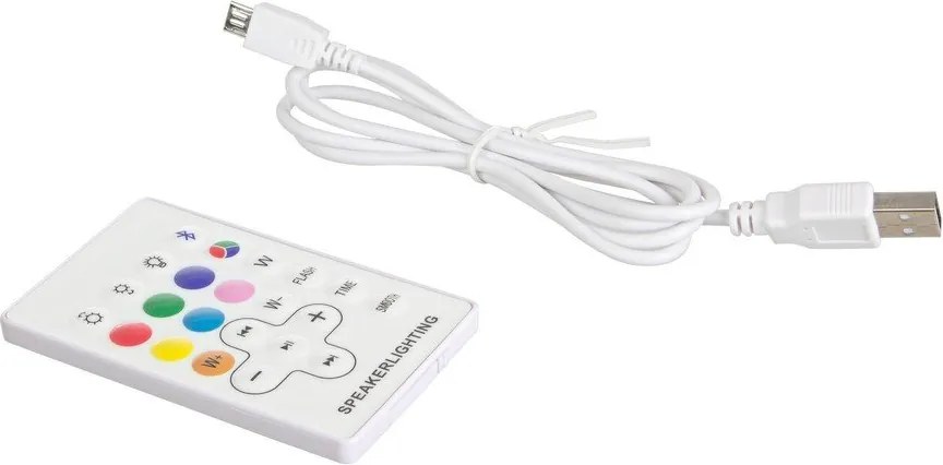 Lampa zewnętrzna LED ze zdalnym sterowaniem/z głośnikiem solarna/na USB ø 34 cm Solar – Bizzotto