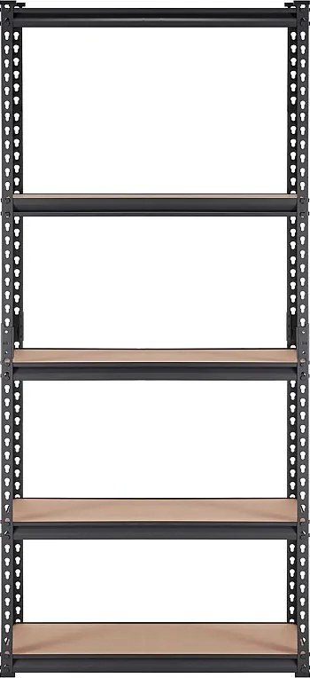 Regał Magazynowy SucceBuy do Garazu, 5 Poziomów, Regulowalny, Obciążenie 907 kg, ze Stali Węglowej SPCC