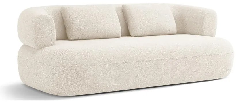 Beżowa sofa z materiału bouclé 178 cm Jenny – Micadoni Home