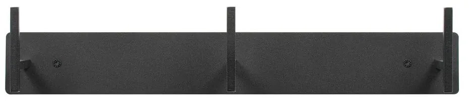 Czarny metalowy wieszak ścienny 44 cm Chapman – Spinder Design