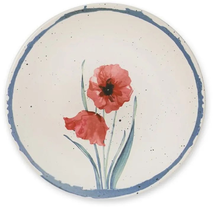 Zestaw 6 ceramicznych talerzy do serwowania My Ceramic, ø 25 cm