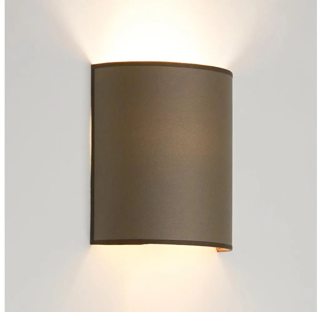 Brilagi - Lampa ścienna SEMI 1xE27/15W/230V pr. 20 cm brązowa