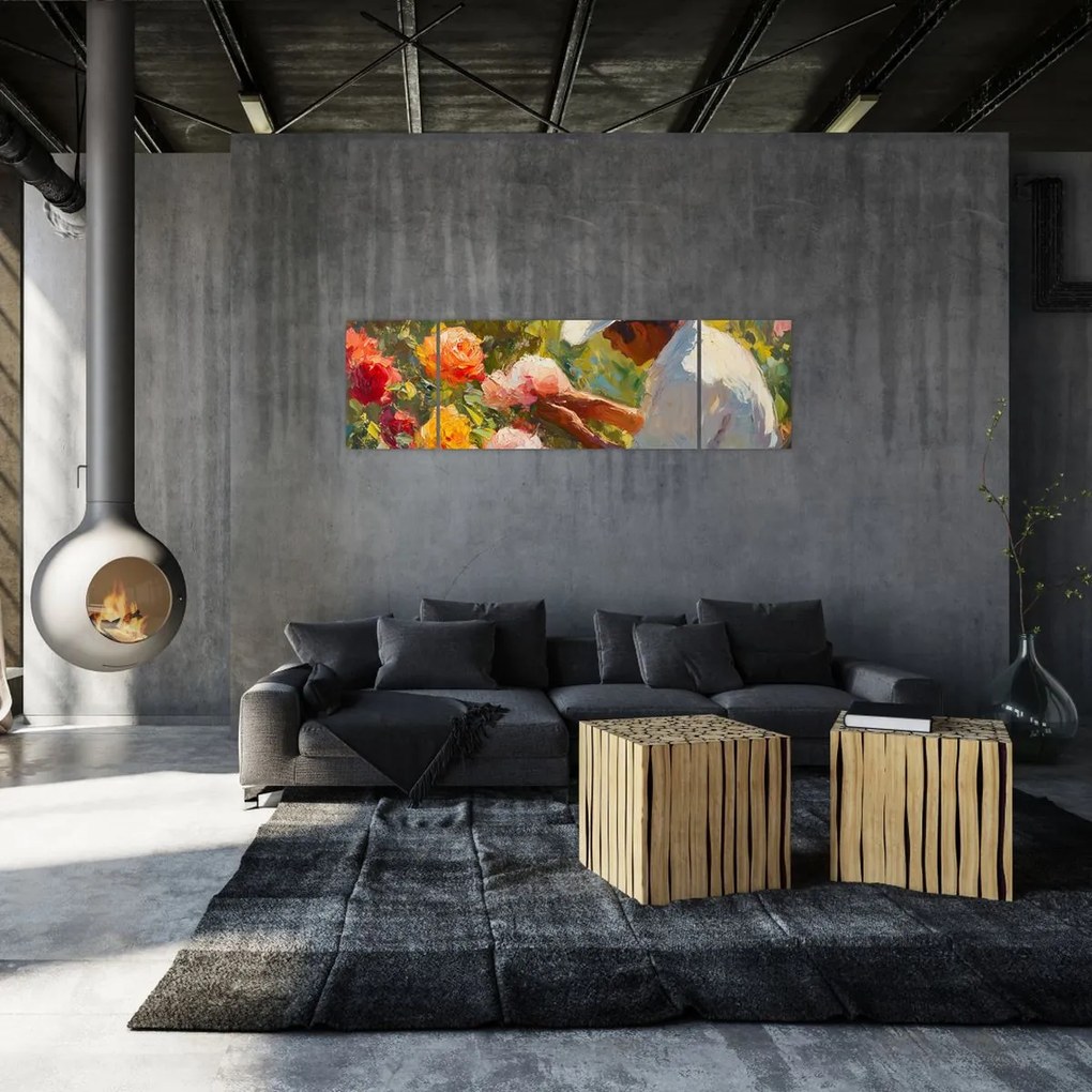 Obraz - Ogrodnik (170x50 cm)