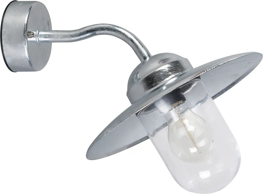 Inteligentna lampa ścienna zewnętrzna cynkowa IP44 z Wi-Fi A60 - Munich