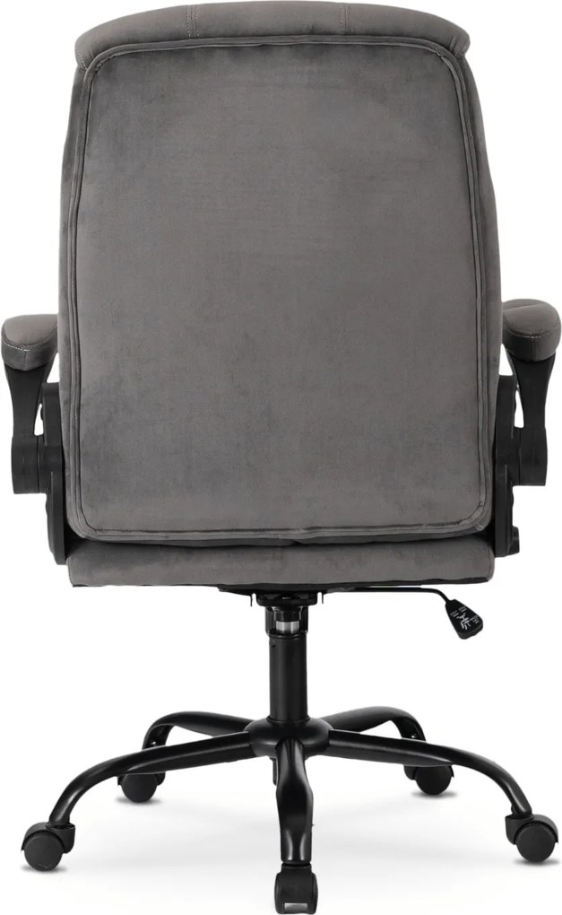 Fotel Biurowy COMFORT Obrotowy Szary Nowoczesny