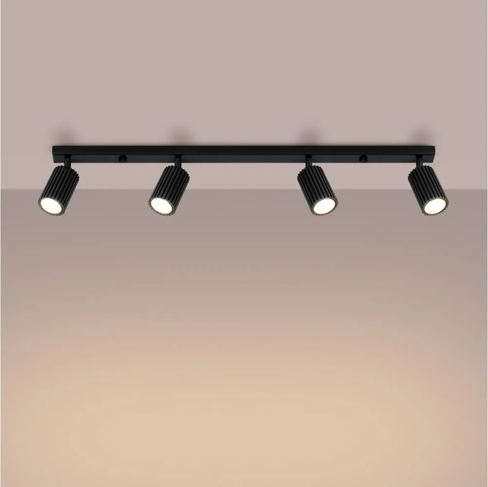 Brilagi - LED oprawa punktowa CRESTO 4xGU10/10W/230V czarna