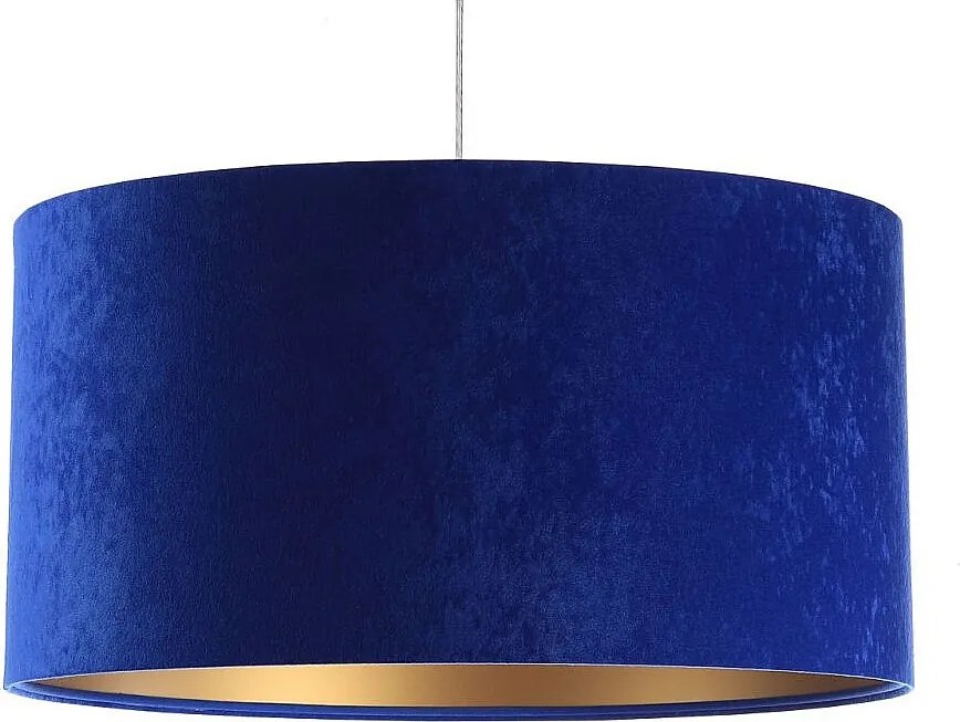Lampa wisząca HOME 40 niebieska/złota