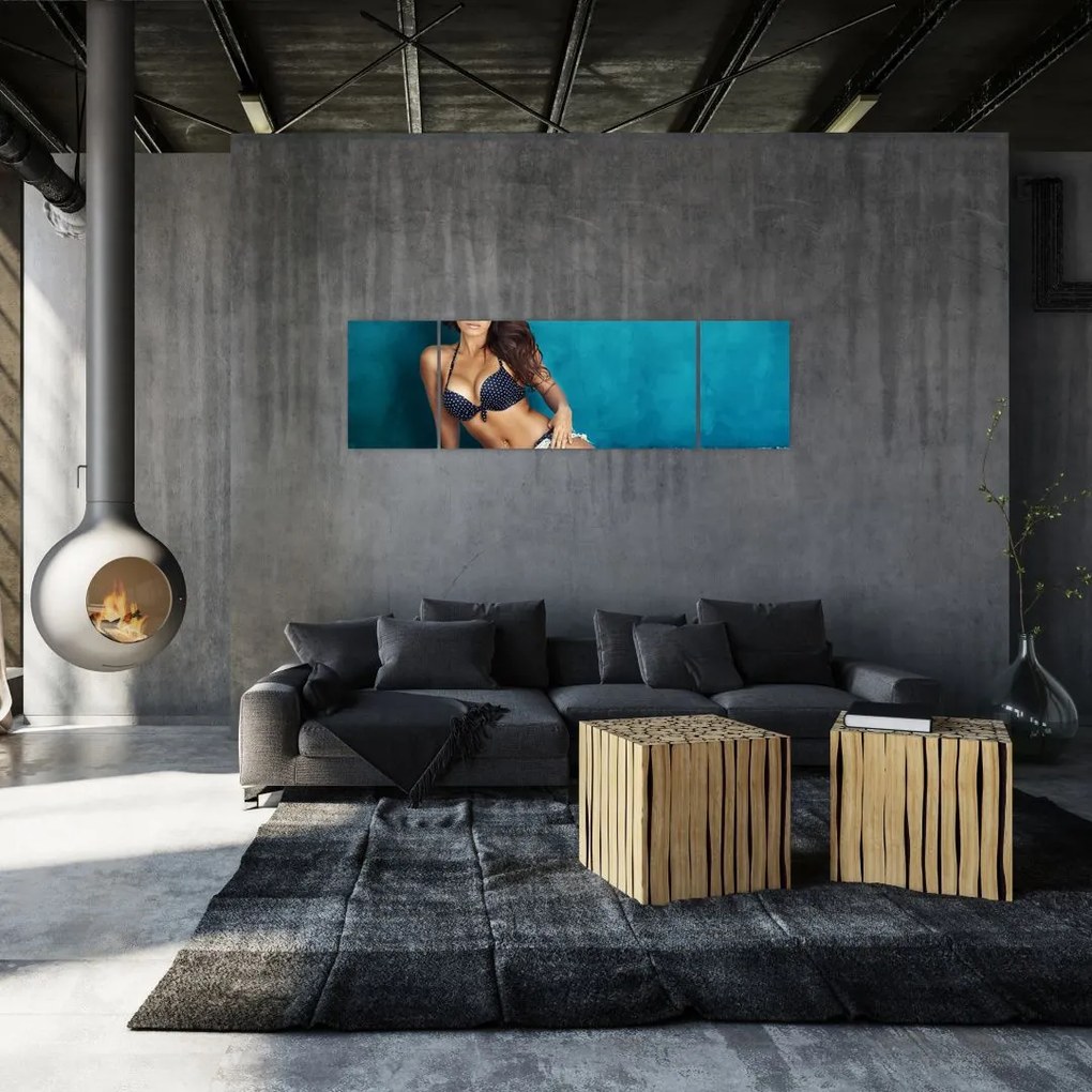 Obraz - Pozowanie kobiet (170x50 cm)