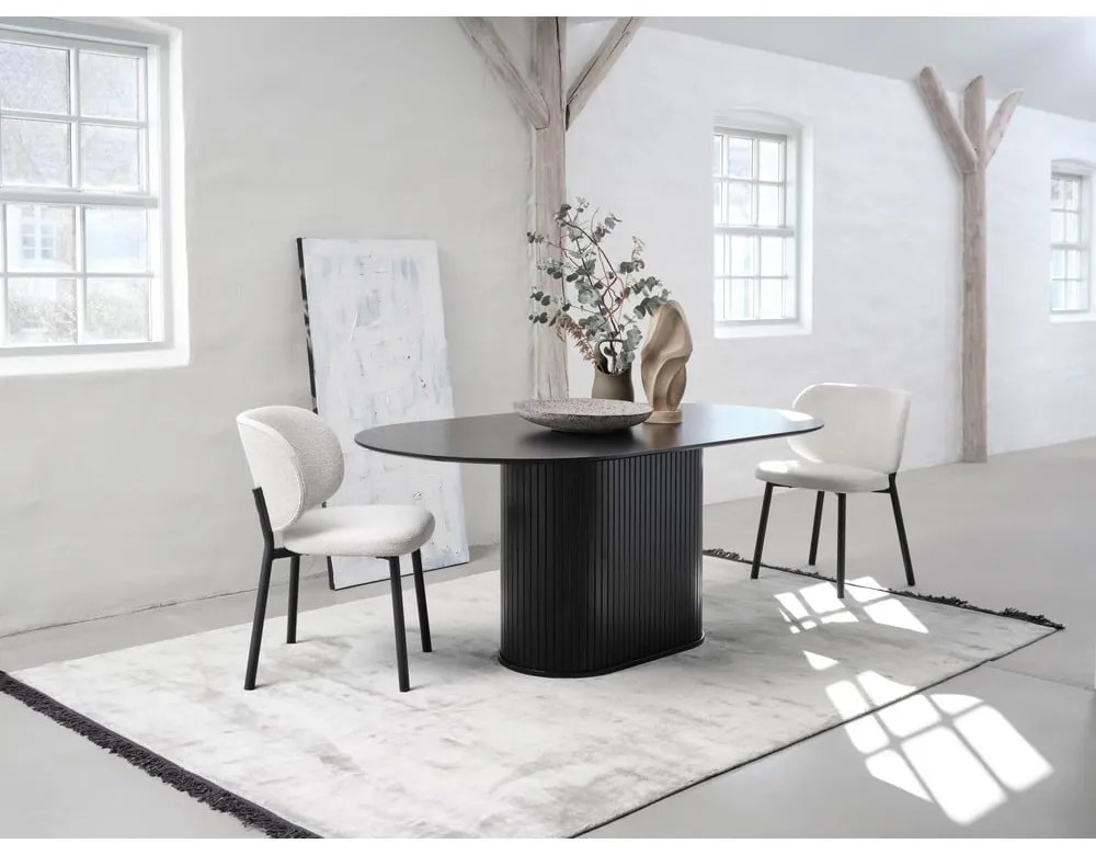Białe krzesła zestaw 2 szt. Swan – Unique Furniture