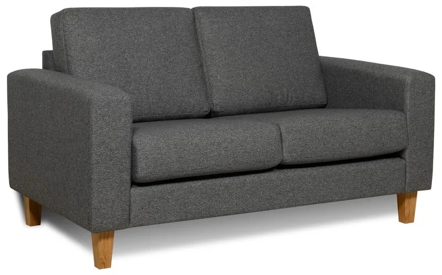 Ciemnoszara sofa 155 cm Focus – Scandic