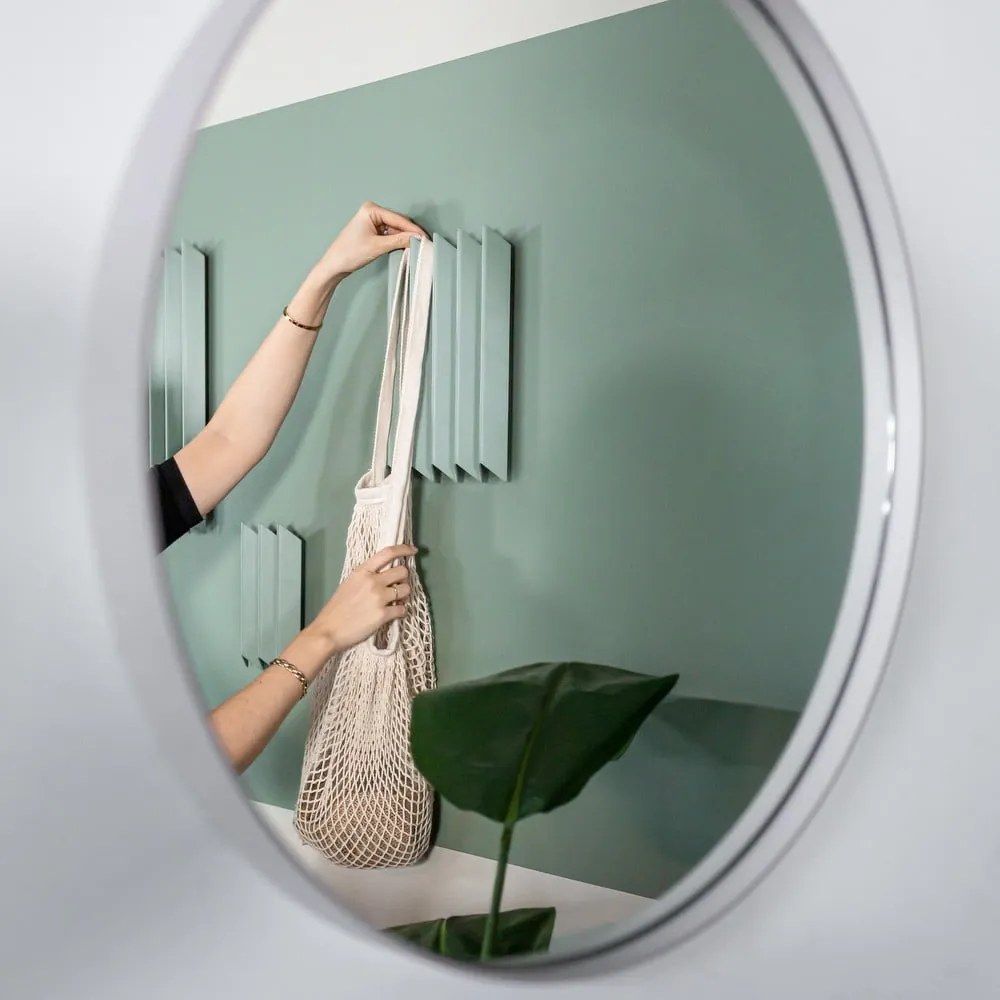 Szarozielony metalowy wieszak ścienny 21 cm Sensu – Spinder Design