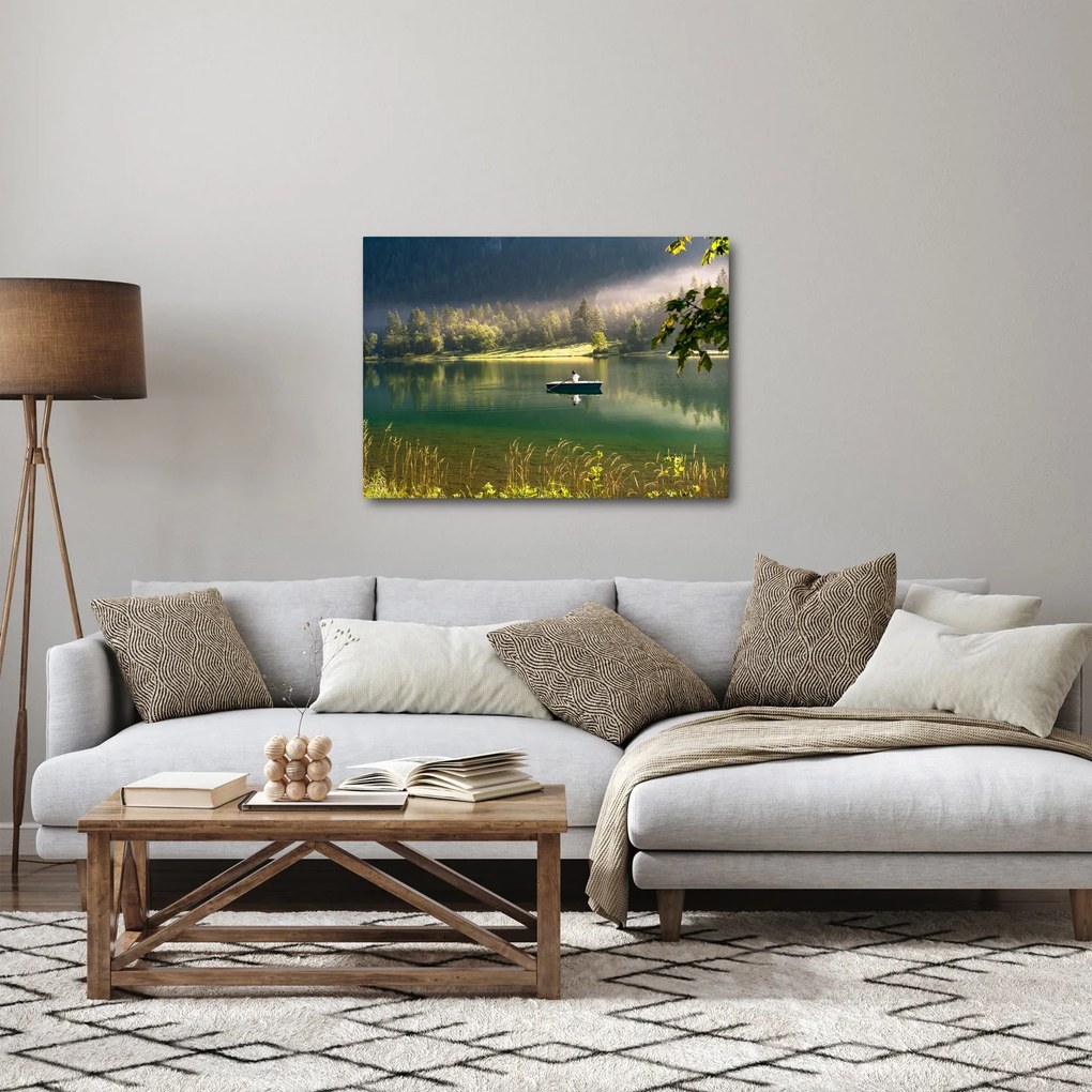 Obraz jeziora (70x50 cm)