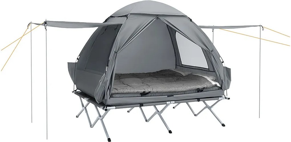 SoBuy Wodoodporny namiot składany dla 2 osób OGS32-L-HG