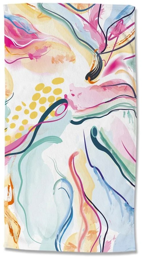 Aksamitny ręcznik plażowy 100x180 cm Magic – Good Morning