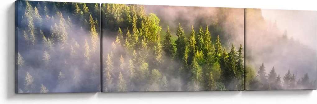 Obraz górskiego krajobrazu (170x50 cm)