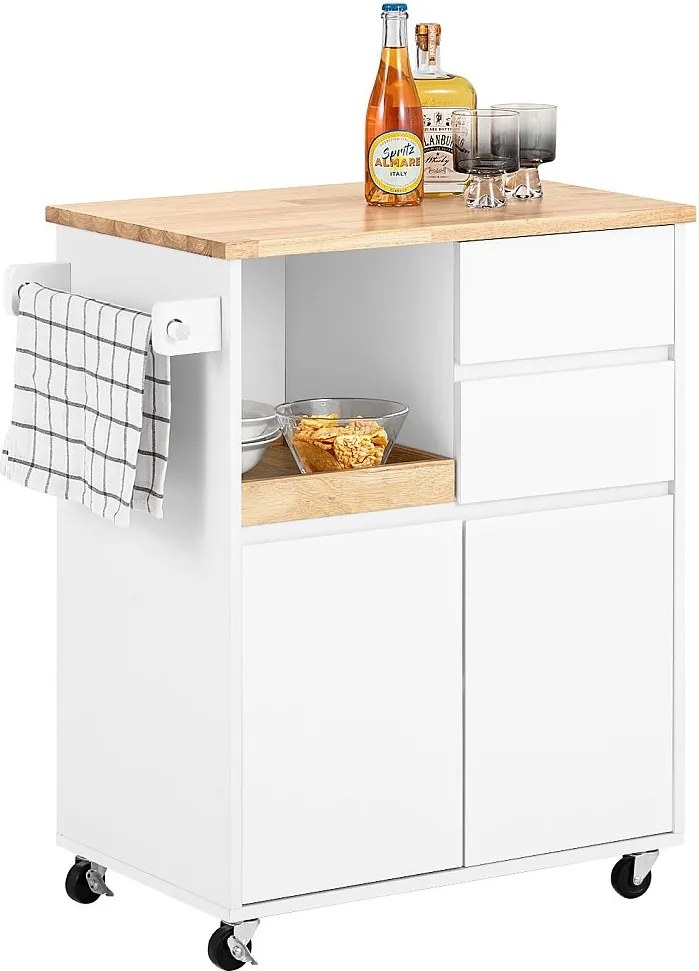 SoBuy Wózek kuchenny FKW123-WN