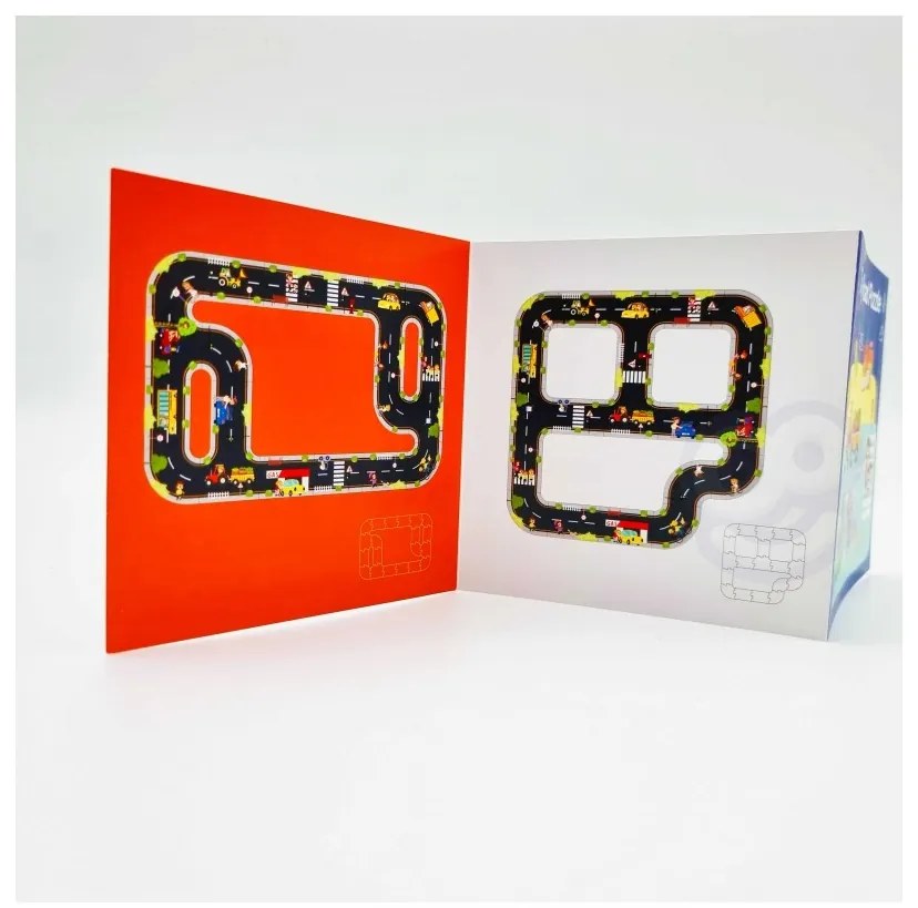 Tooky toy droga puzzle dla dzieci autostrada makieta 21 el. certyfikat fsc