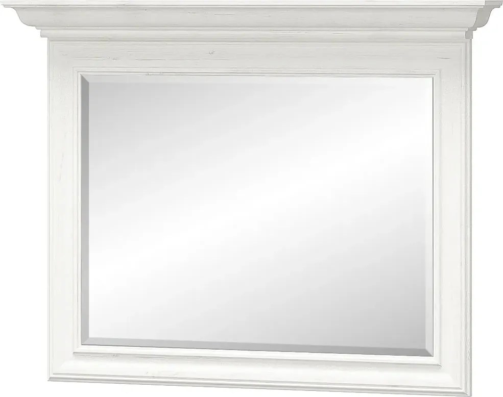 Białe klasyczne lustro w ramie W9-S67