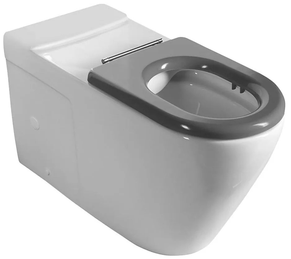 Sapho - bezbarierowy kompakt WC, biały