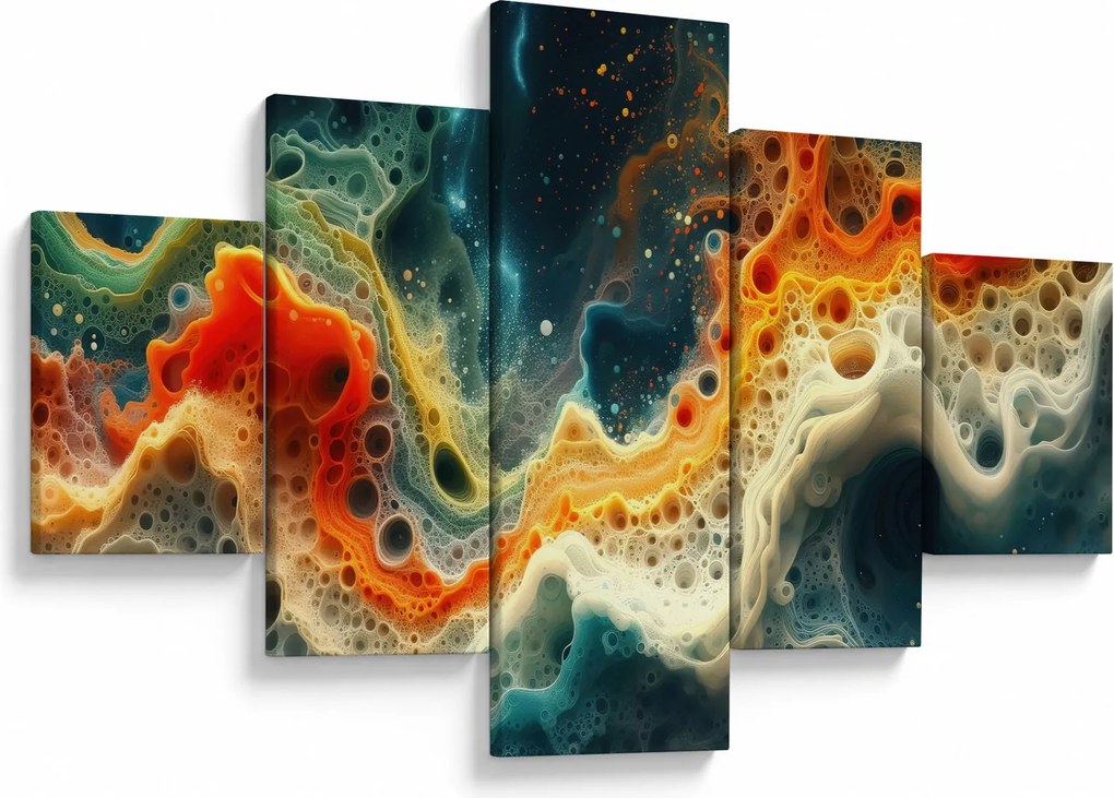 Obraz - Nowoczesna abstrakcja (125x70 cm)