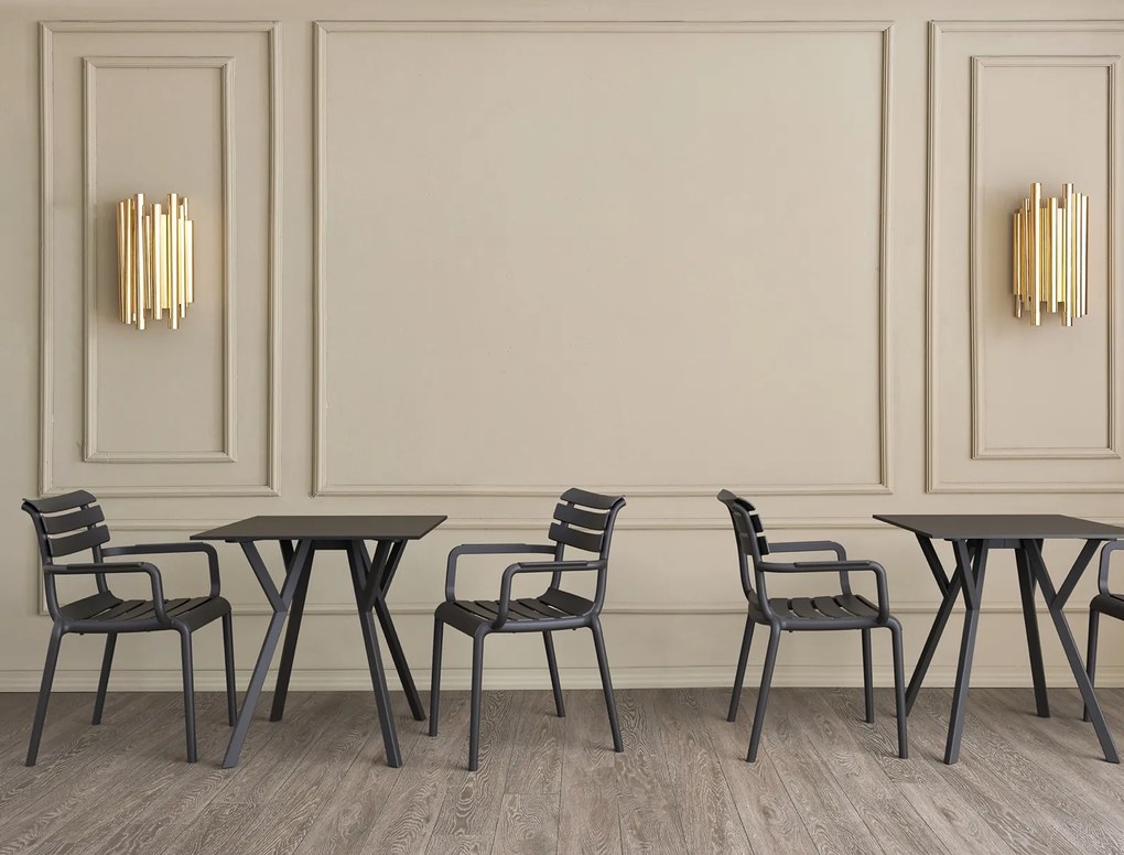 Kwadratowy stół do kawiarni i jadalni Max Table 70