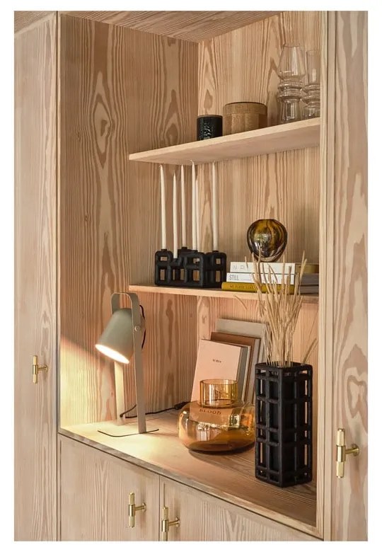 Świecznik z żywicy polimerowej Lyst – Villa Collection