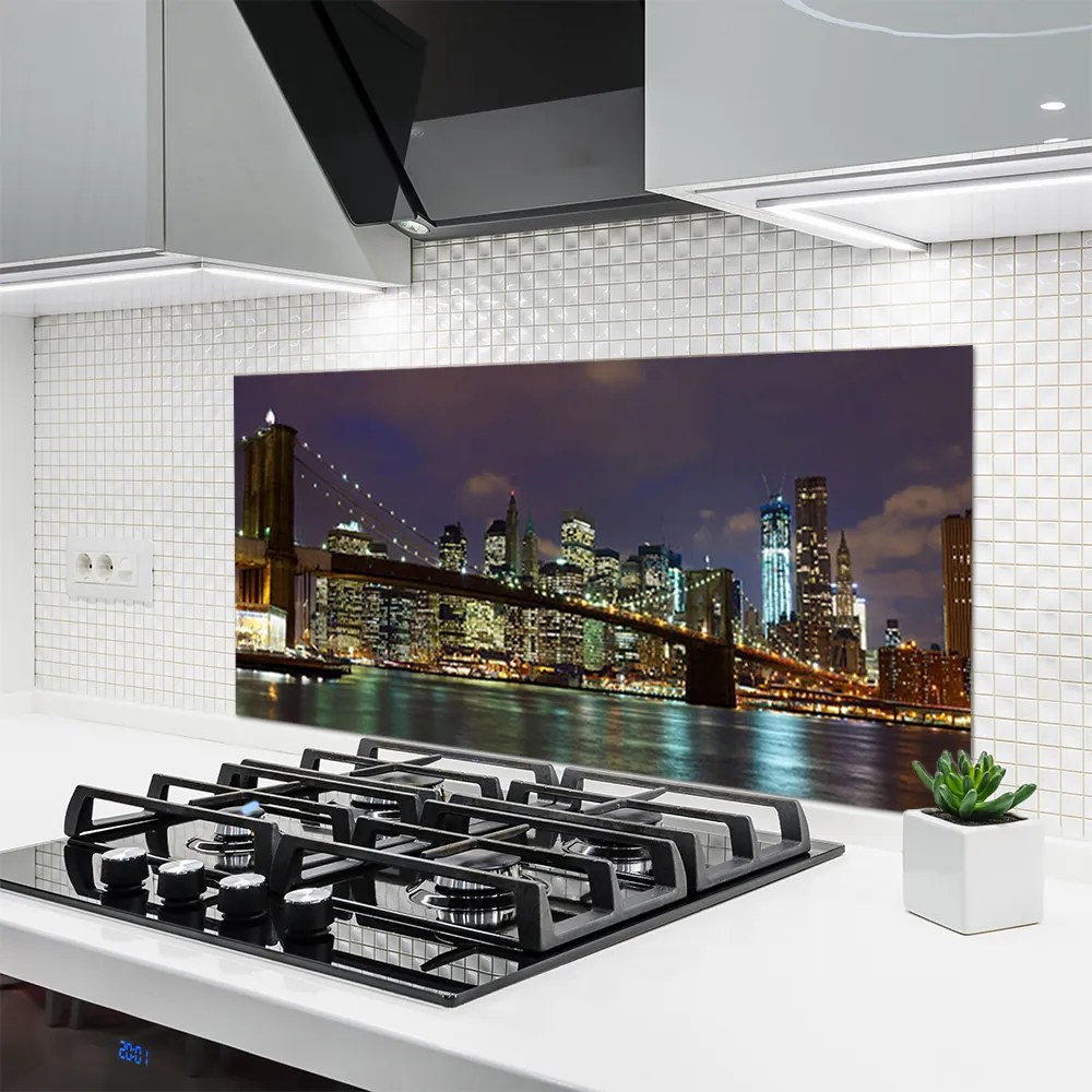 Panel nad blat kuchenny Most Wiszący nad Rzeką