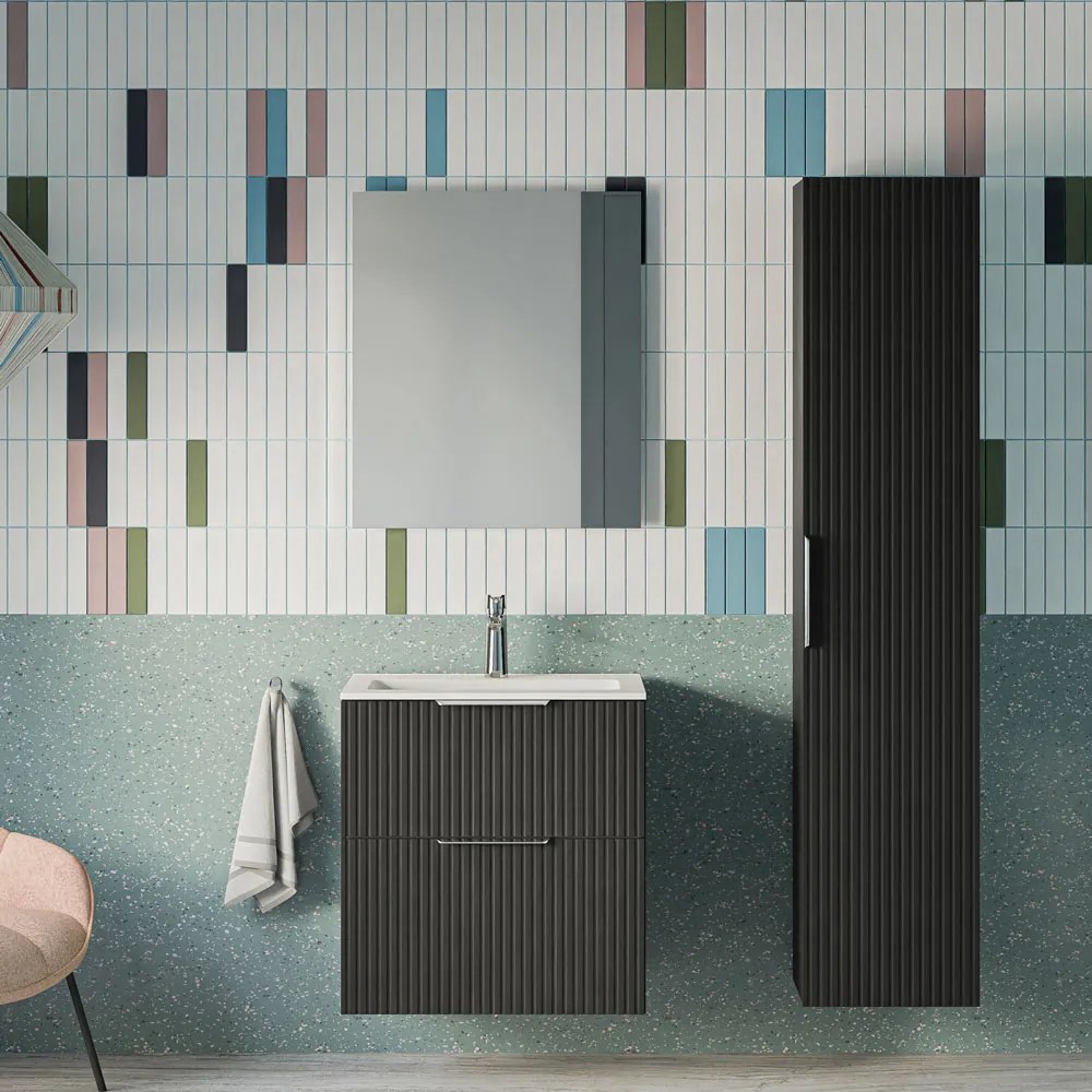 Zestaw mebli łazienkowych TIM 60 cm z umywalką