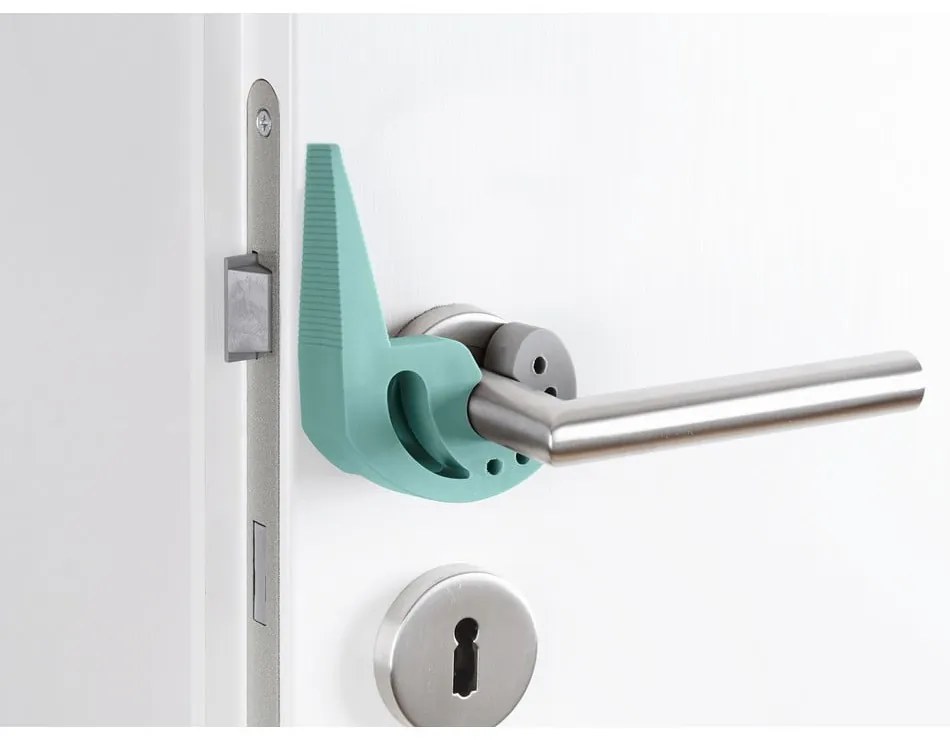 Zielony stoper do drzwi i okien Wenko Multi-STOP®