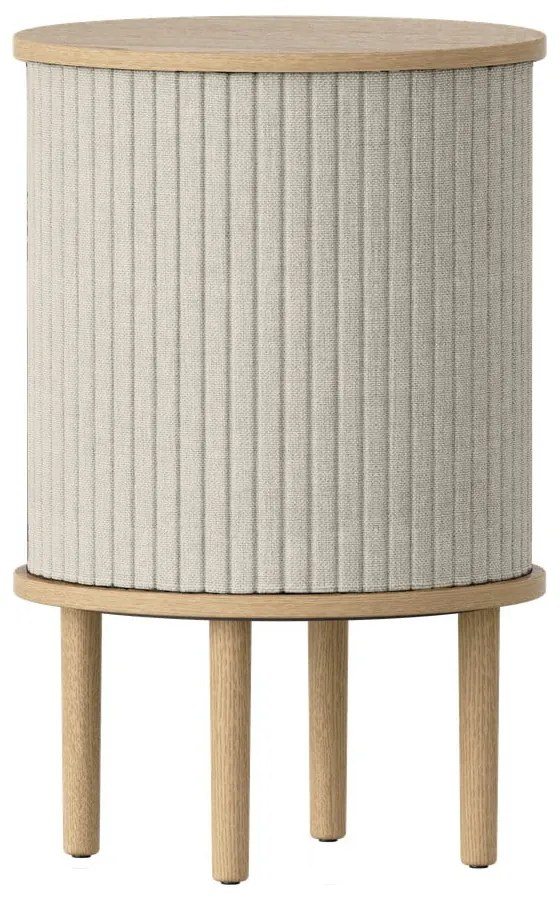 Okrągły stolik z litego drewna dębowego ø 38 cm Audacious – UMAGE
