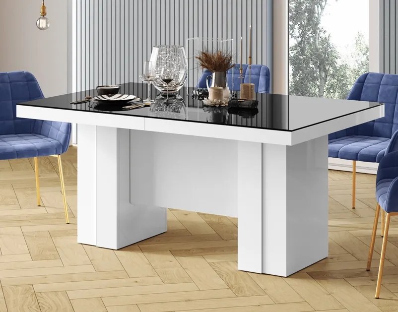 Stół rozkładany do 400 cm Largo Hubertus połysk