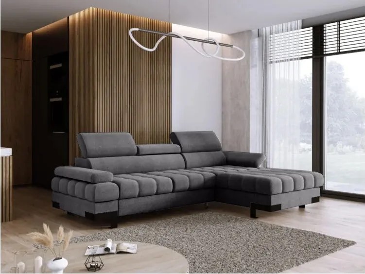 Narożnik SELVA S z funkcją spania i pojemnikiem WERSAL