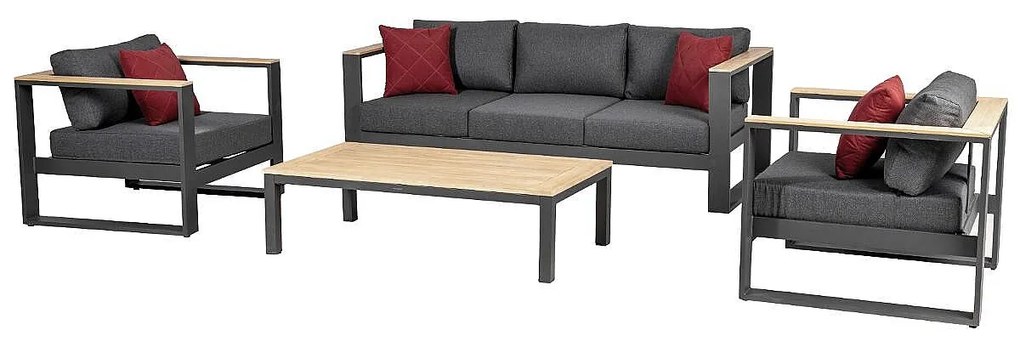 Komplet aluminiowy dla 5 osób TANZANIA