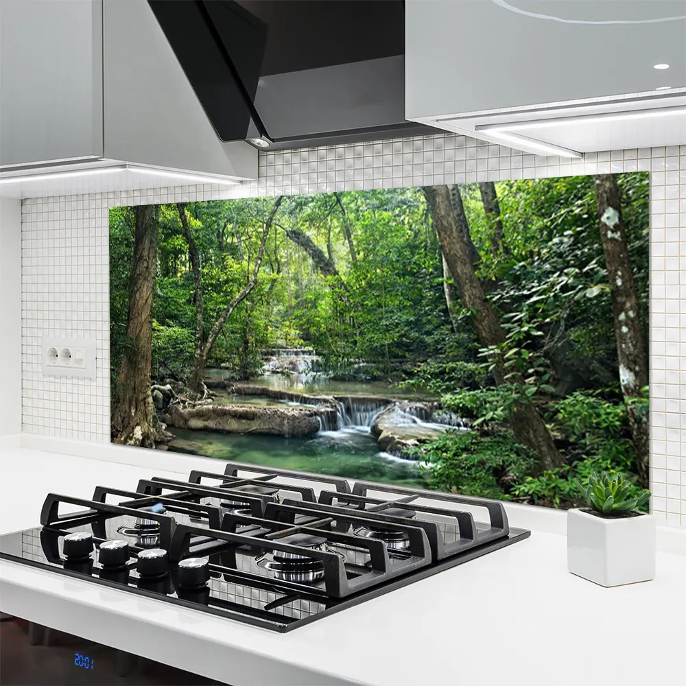 Panel Szklany Tajemniczy Bór w Gęstwinie