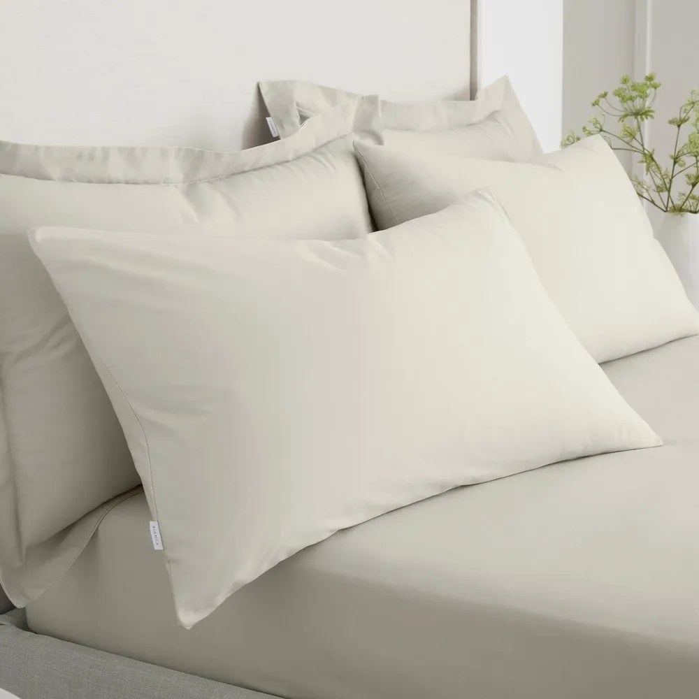 Poszewki na poduszki z perkalu bawełnianego zestaw 2 szt. 50x75 cm Cotton Percale – Bianca