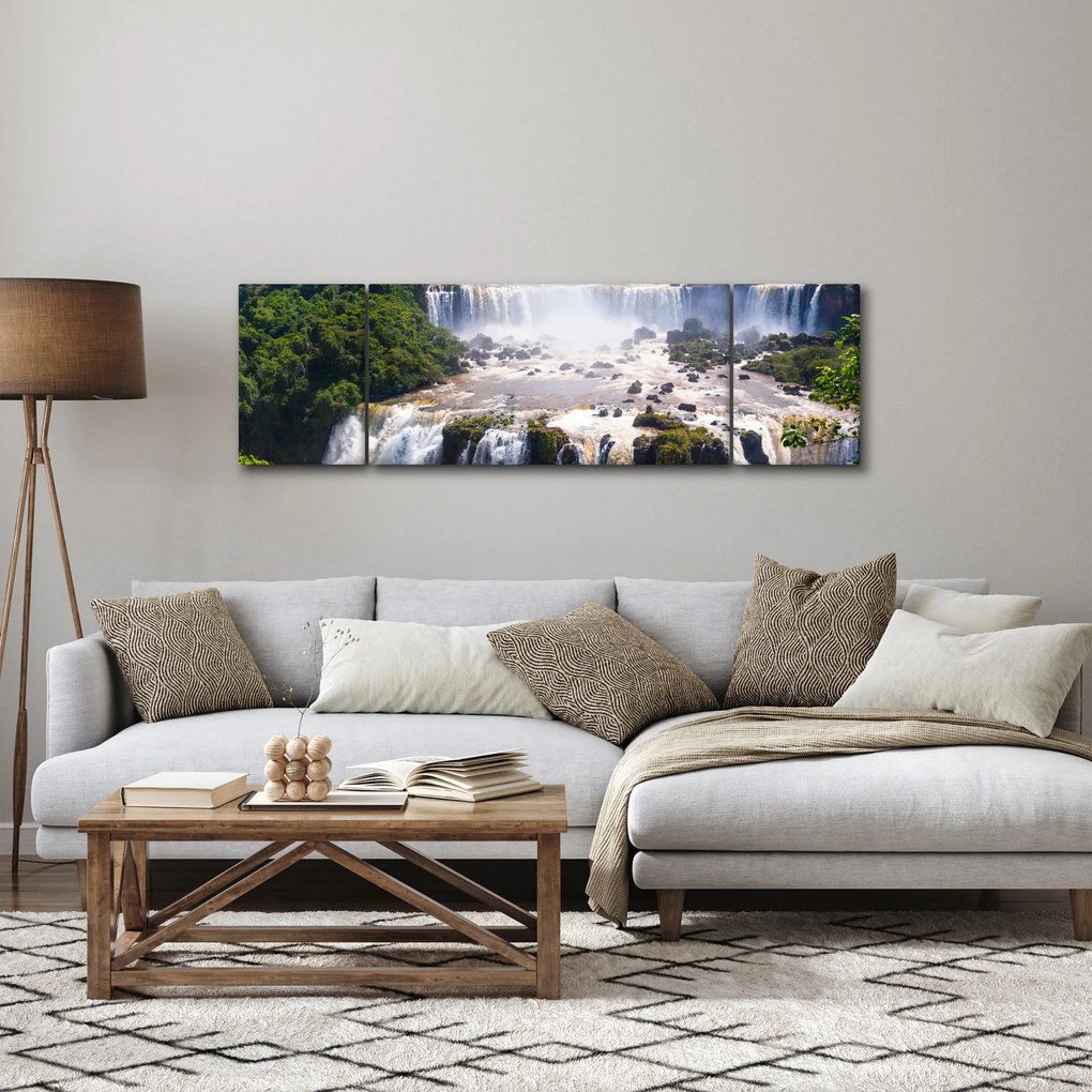 Obraz wodospadu Iguassu (170x50 cm)