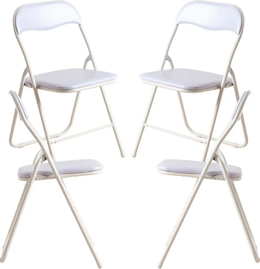 Zestaw 4 Skadanych Krzese Eventowych Niza Basic