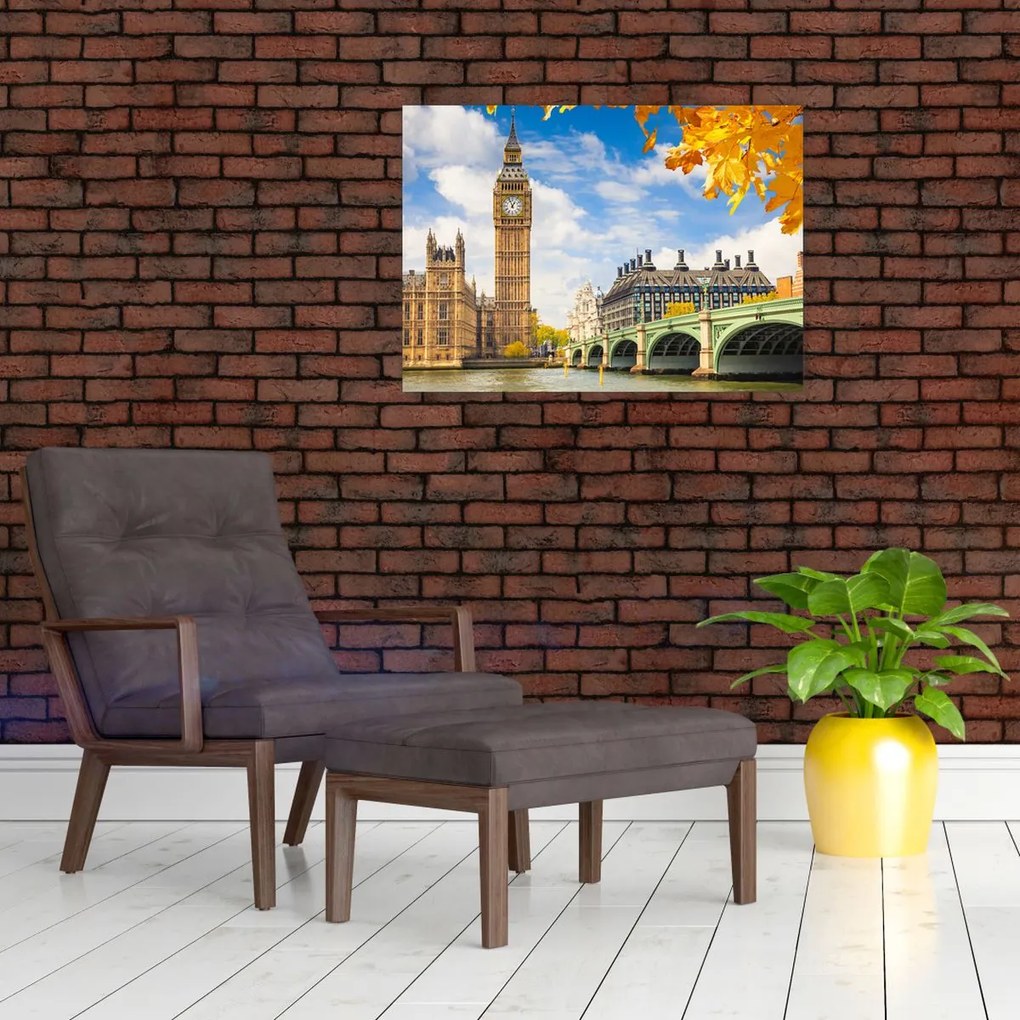 Obraz na szkle - Big Ben, Londyn (70x50 cm)