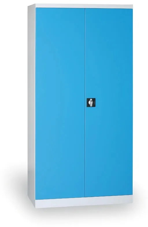Metalowa szafa demontowana, 1820 x 850 x 390 mm, niebieski
