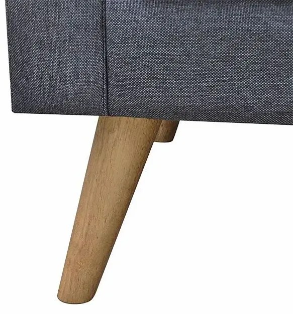 Sofa 3-osobowa Imex 3L - ciemny szary