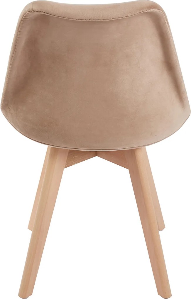 Zestaw 4 Krzese Synk Aksamitne